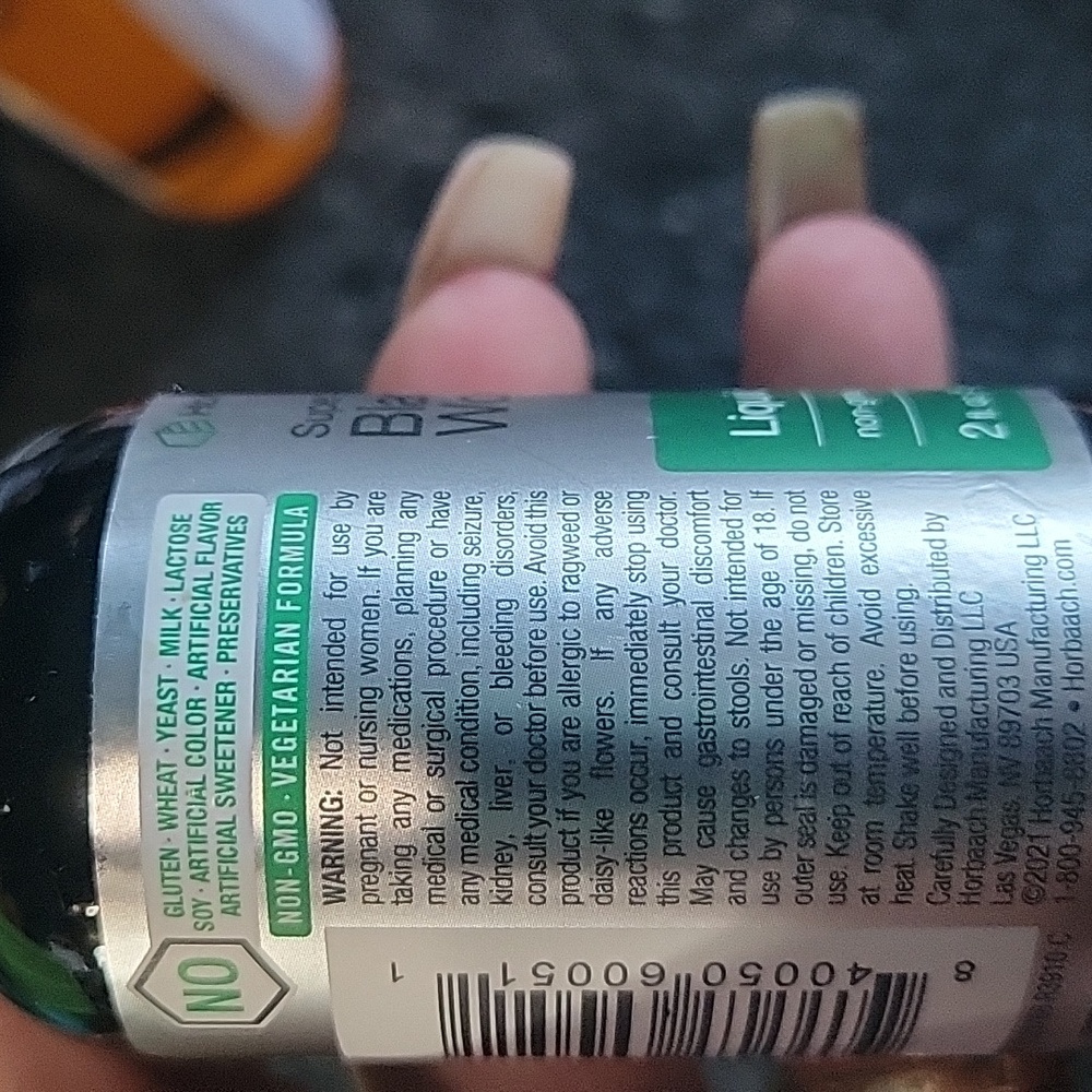 Set of 2 ..Horbäach Black Walnut Wormwood Liquid Extract | 2 fl oz - Picture 4 of 5